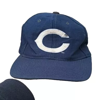 Chicago Bears Vintage Snapback Cap Hat New Era Navy Blue  • $12.99