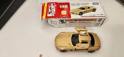 TOMICA SHOP Mercedes-Benz SLS AMG 1/65 TOMY DIECAST NEW 91 GOLD A • $24