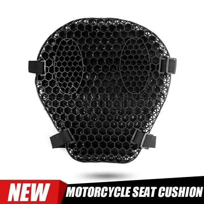 Motorcycle Seat Air Cushion Pad 3D Comfortable Pressure Relief Shockproof Pillow • $37.98