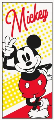 Classic MICKEY MOUSE Scene Setter BIRTHDAY Party Wall Door Cover Poster Disney  • $8.59