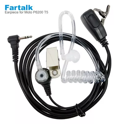 Earpiece Air Acoustic Tube Headset For Motorola Talkabout TLKR T5 T7 T80 T5720 • $16.79