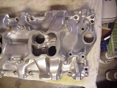 1957-61 Chevy Corvette C1 2x4 Dual Quad Polished Intake Manifold • $449