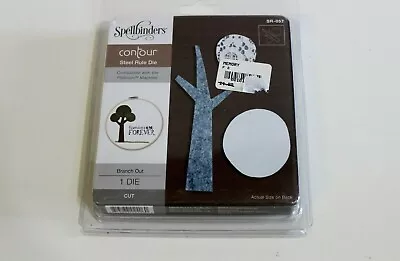 NEW Spellbinders Contour Steel Rule Die Tree Branch Out Metal Scrapbook Die • $19.99