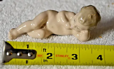 VTG Lladro Nao Daisa Boy Laying Down Thinking Figurine 4” Baby Spain Porcelain • $38