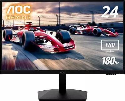 AOC 24G15N 24  Gaming Monitor FHD 1920X1080 180Hz 1Ms 1X HDMI 2.0 1X Display • $159.10