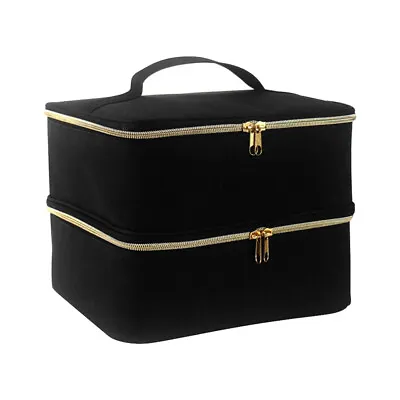 Portable Essential Oils Organizer Nail Polish Storage Bag Cosmetic Carry Case • £12.41