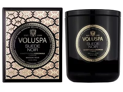 Voluspa Candle 9.5 Oz Suede Noir • $29