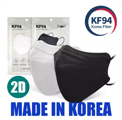 10 PCS KF94 Mask 2D Bird Beak Style 4 Layer Protection Face Adult Made In Korea • $34.11