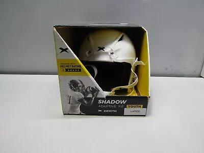 Xenith Shadow Youth Football Helmet Adaptive Fit Without Face Mask -White(Large) • $149.99