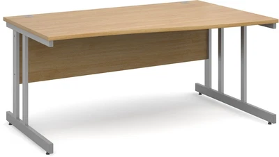 £331.52 • Buy Momento 1600mm RH Wave Desk - Oak