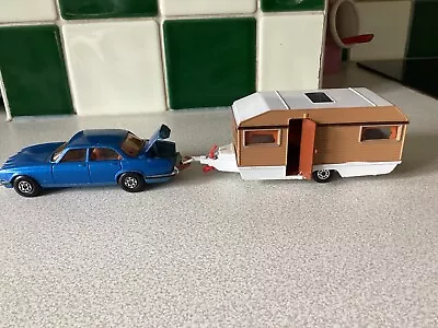 Matchbox Speed Kings  Jaguar Car And Caravan • £10