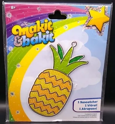 Makit & Bakit DIY Stained-Glass Ornament - Pineapple - Suncatcher  • $14.89