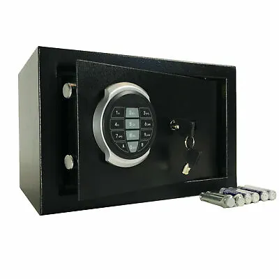 £27.49 • Buy Safe Large Digital High Security Electronic Steel Home Cash Rated** Safety Box