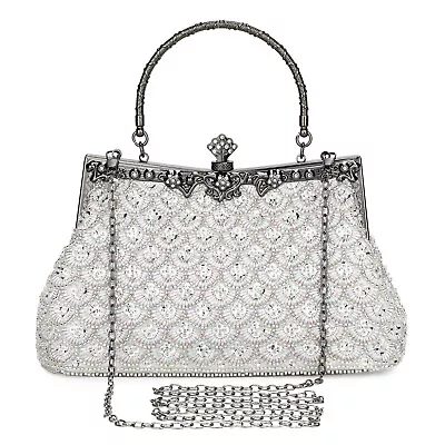 Women Evening Clutch Bag Designer Handmade Rhinestone Handbag Wedding Party Bags • $28.49