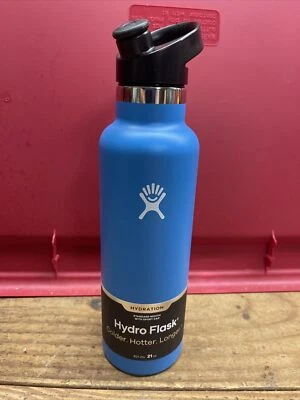 $14 • Buy Hydro Flask 21 Oz Double Wall Vacuum Insulated Stainless Steel Leak Proof Sports