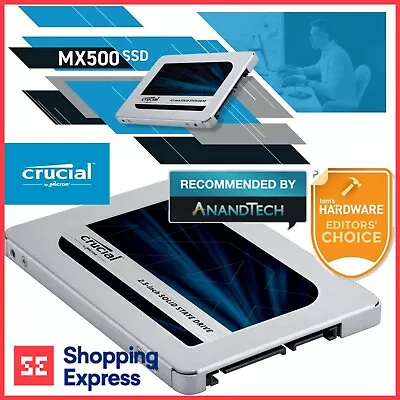 Crucial SSD 1TB 2TB 4TB 250GB 500GB MX500 Series Internal Solid State Drive • $95