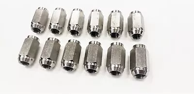 Twelve (12) Pack Solid 304 Stainless Steel 1/2-20 Lug Nuts For Trailer Wheel • $50.97