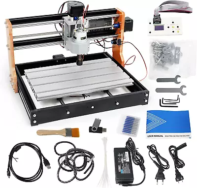 CNC Wood Router Kit: 3 Axis GRBL DIY Mini Engraver Milling Machine + Controller • $253.99