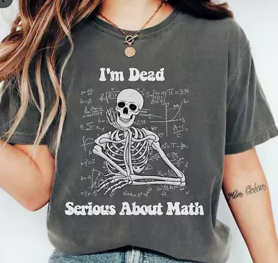 Math Teacher Shirt Halloween Math Shirt Math Teacher Halloween Shirt Gift • $25.98