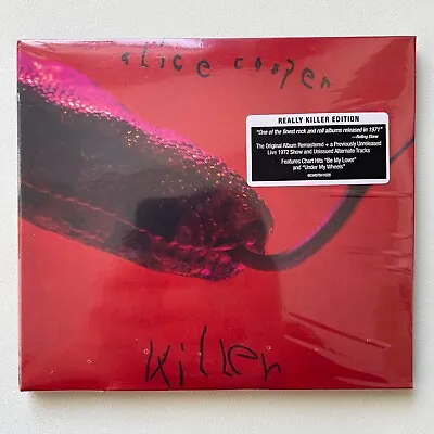 Alice Cooper - Killer Expanded & Remastered 2CD New Sealed • $18.60