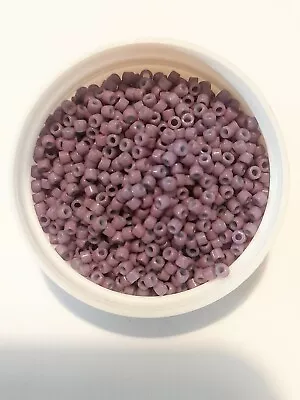 $5.65 • Buy 5grams Miyuki Delica Japanese Seed Beads 11/0 Db660 Dyed Opaque Dark Orchid