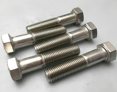 $25.04 • Buy Hex Head Bolt 7/16 - 20 NF X 2  Long  5 Bolts  Stainless Steel 7/16-20x2