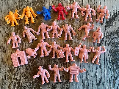 (30) Lot M.U.S.C.L.E Men Wrestler Mattell W Colored Figures • $59