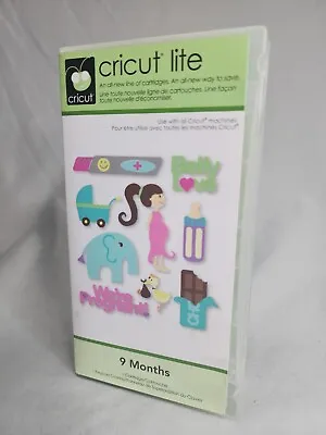 Cricut Cartridge 9 Months - Expectant Baby Babies Boy Girl Pregnant Baby Shower • $25.99