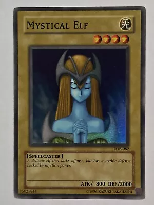 Mystical Elf LOB-062 - Super Rare - Unlimited - LP - YuGiOh TCG • $3.63