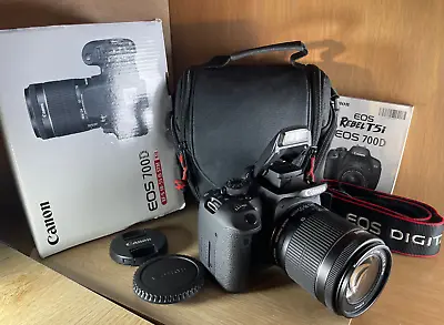 Canon EOS 700D EF-S 18-55 IS STM Lens+ BAG+ HAND STRAP! $$$ • $395