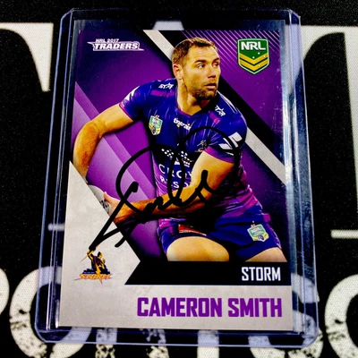 $9.80 • Buy SIGNED 2017 MELBOURNE STORM NRL Card CAMERON SMITH