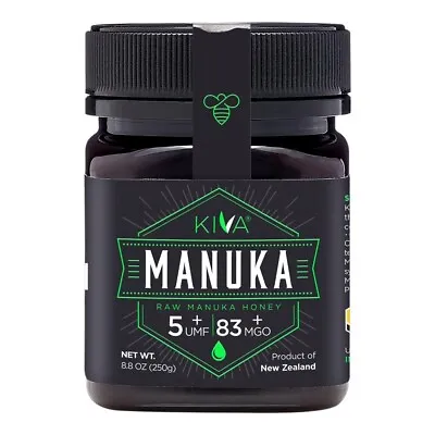 Kiva Raw Manuka Honey Certified UMF 5+ | MGO 83+ • $19.99