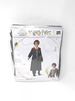 Harry Potter Robe W/ Attached Shirt Costume Youth Kids SZ SMALL 4-6 Wizard • $13.99