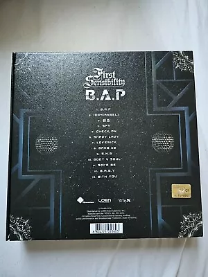 [kpop] B.a.p First Sensibility Album. Only Photobook And Photocard. No Cd • $23