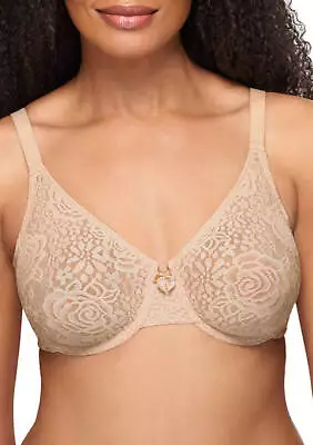 WACOAL 851205 HALO LACE Molded UW Bra J-Hook ~ NUDE ~ 34DDD ~ NWT $58 • $40