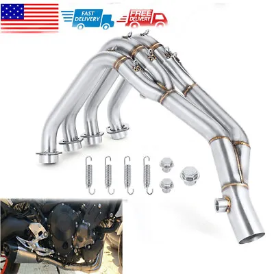 Exhaust Pipes System Header Pipes For Yamaha YZF R6 YZF-R6 YZF-r6 2006-2014 USA • $175.89