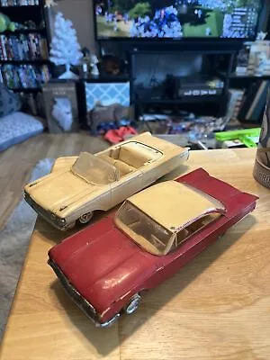 Lot Of 2 Vintage Promo Cars 1960 Mercury Park Lane & 1960 Ford Starliner Parts • $29.99