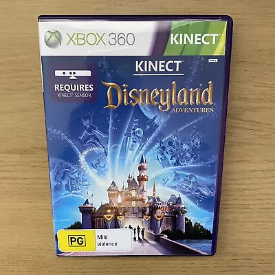 Kinect Disneyland Adventures - Xbox 360 - PAL - Complete With Manual - Free Post • $10.95