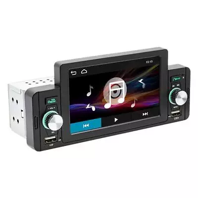 $86.30 • Buy 5  HD Screen IPS 1 Din Car Stereo Radio FM USB AUX TF MP3 MP5 Player Dash Parts