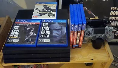PS4 Pro Sony Playstation 4 Console 1TB - 7 Top Games  2 Controllers + Charger • $390