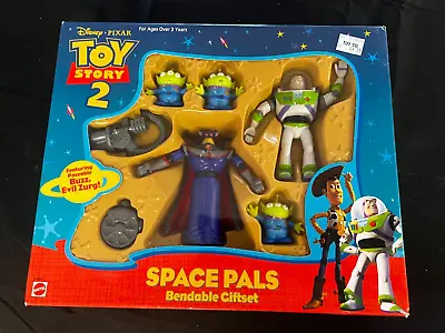 Vtg Disney Pixar Toy Story 2 Space Pals Bendable Giftset Posable Figures New • $19.61