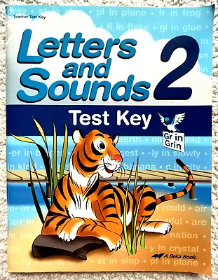 A Beka Book Letters And Sounds Teachers Test Key 2nd Grade 3rd Edition • $5.50