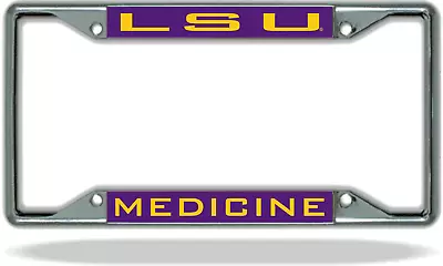 Louisiana State LSU MEDICINE License Plate Frame • $24.83