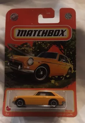 Matchbox 2022 Mainline 73/100 1971 MGB GT Coupe Yellow • $3.99