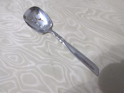 Oneida Community South Seas Pierced Nut Spoon Bon Bon Sugar Sifter Silverplate • $5