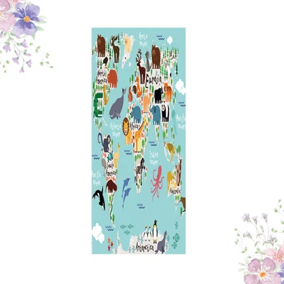 £19.99 • Buy  Vivid Pattern Eco-friendly Door Mural Art Sticker Removable Self Adhesive Wall