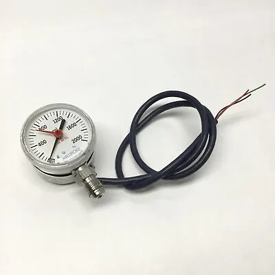 Millipore IPS 122 Type 1 Pressure Switch 0-2000psi Gauge 2  Dial 8-30VDC • $100