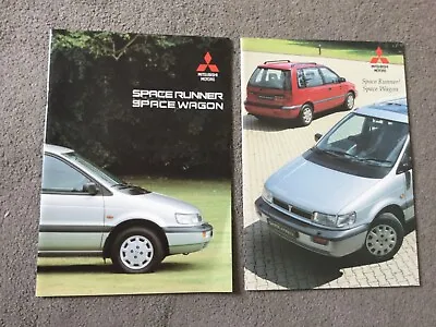 Mitsubishi Space Runner  Space Wagon  Brochure C 1990s In VGC  • $10.09
