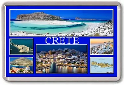 £1.55 • Buy FRIDGE MAGNET - CRETE - Large - Greece TOURIST