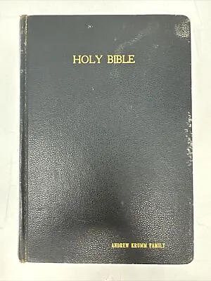 Antique The Holy Bible Translated From Latin Vulgate  John Murphy Co • $47.20